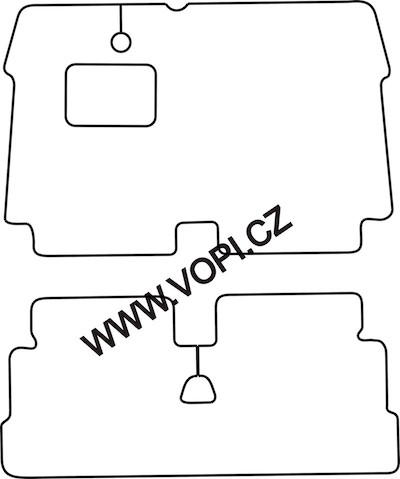 Textil-Autoteppiche Citroen 2CV - 1990 Carfit (811)